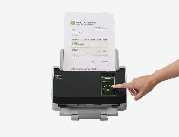 "DirectScan" function with PC-less network compatibility - fi-8040_front_Set_A4