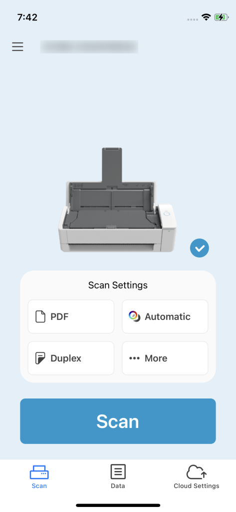 scansnap mobile - SCANSERV